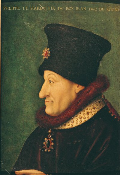 Philippe von Frankreich (1342-1404), Herzog von Burgund von French School